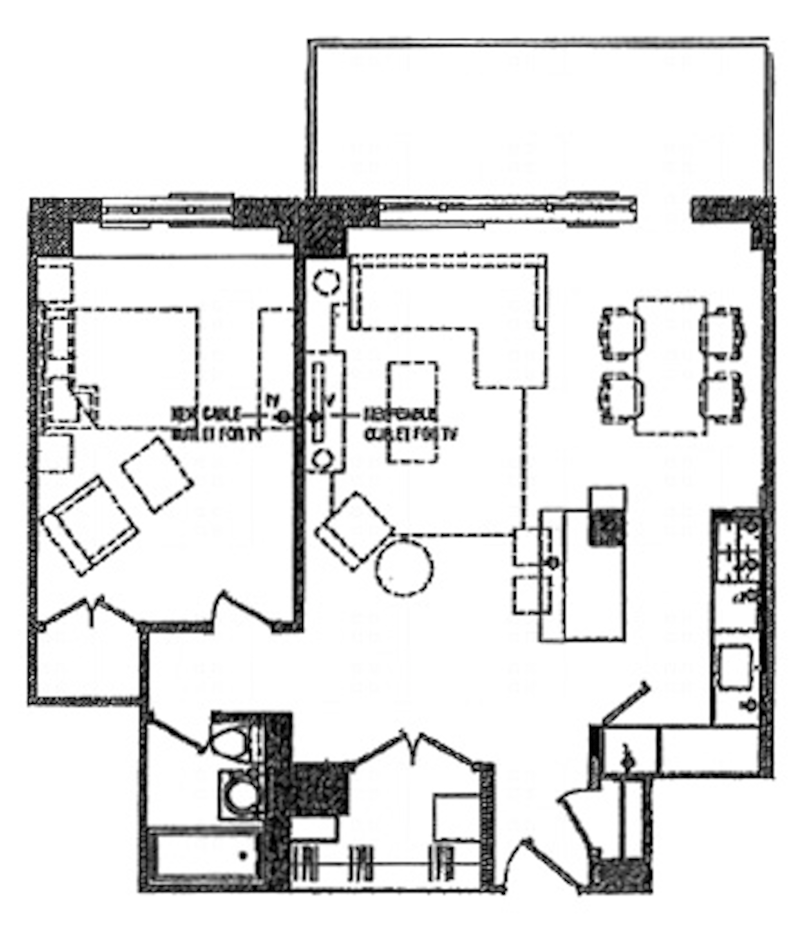 Floorplan for 382 Central Park West