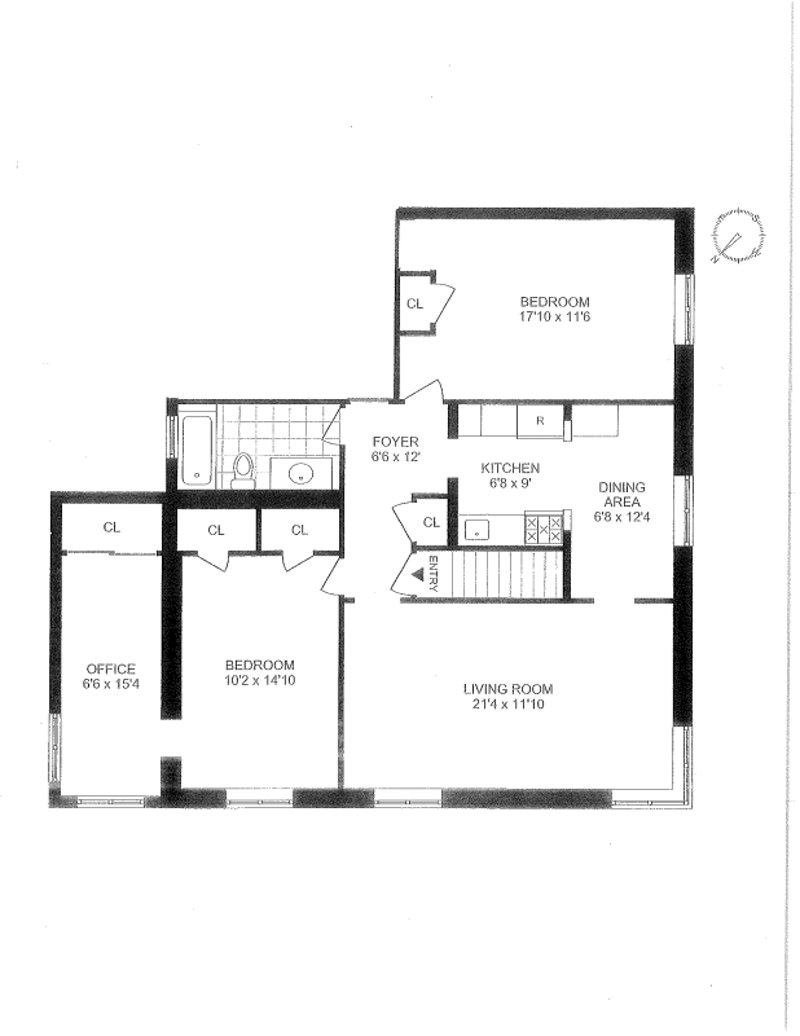 Floorplan for 1350 East 46th Street, 2