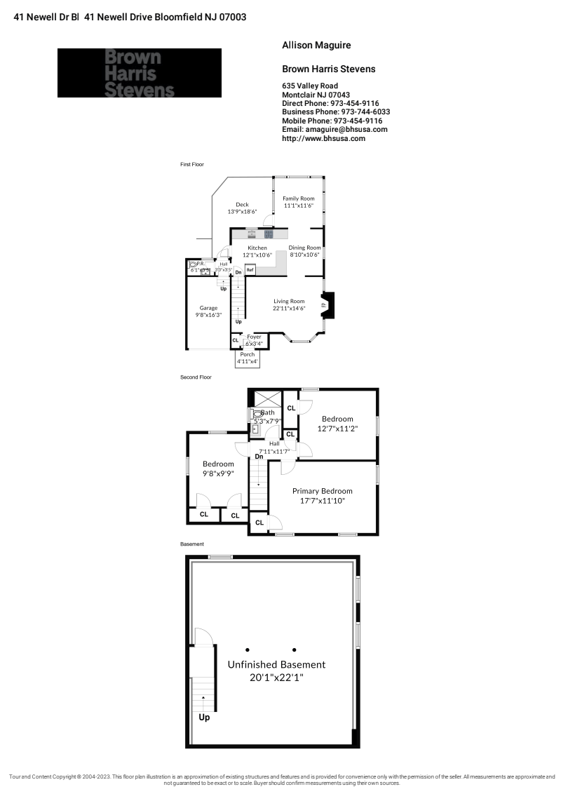Floorplan for 41 Newell Drive