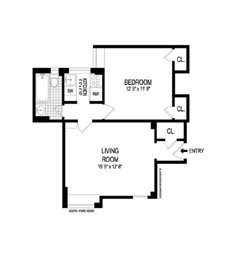Floorplan for 333 East 43rd Street, 911