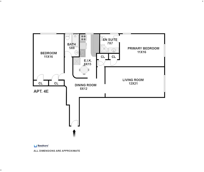 Floorplan for 110-34 73rd Road, 4E