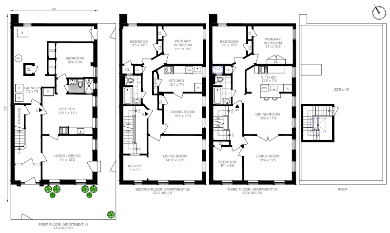 Floorplan for 253 Windsor Place