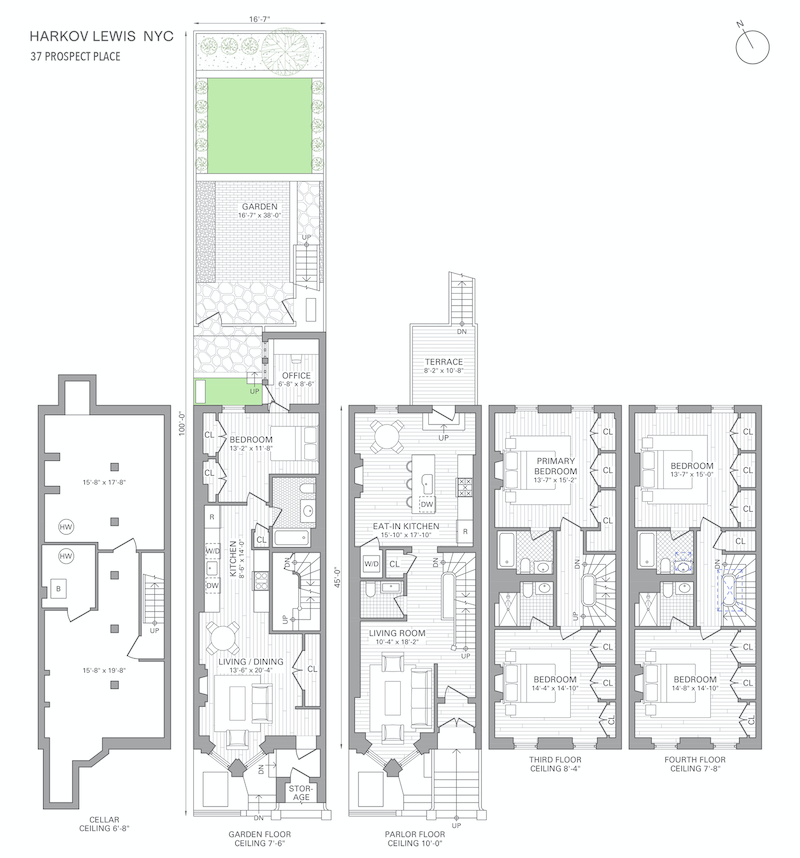 Floorplan for 37 Prospect Place