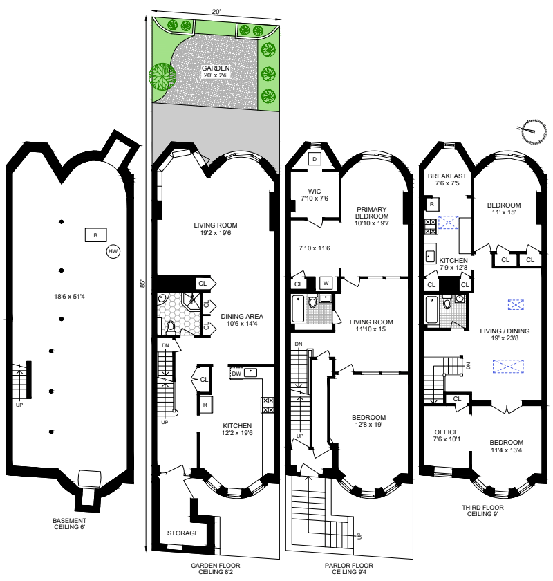 Floorplan for 8 Parkside Court