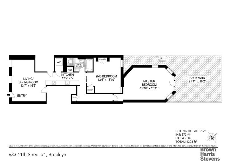 Floorplan for 633 11th Street