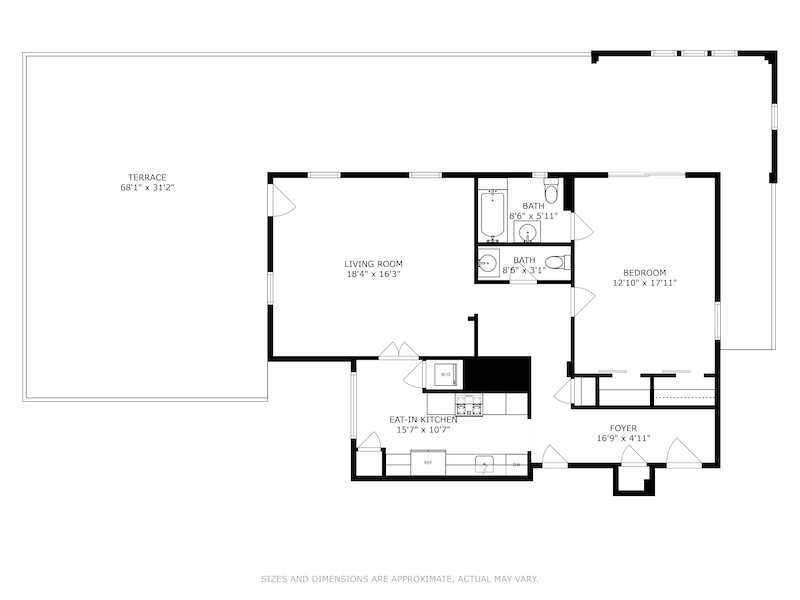 Floorplan for 83-00 Talbot Street, PHC