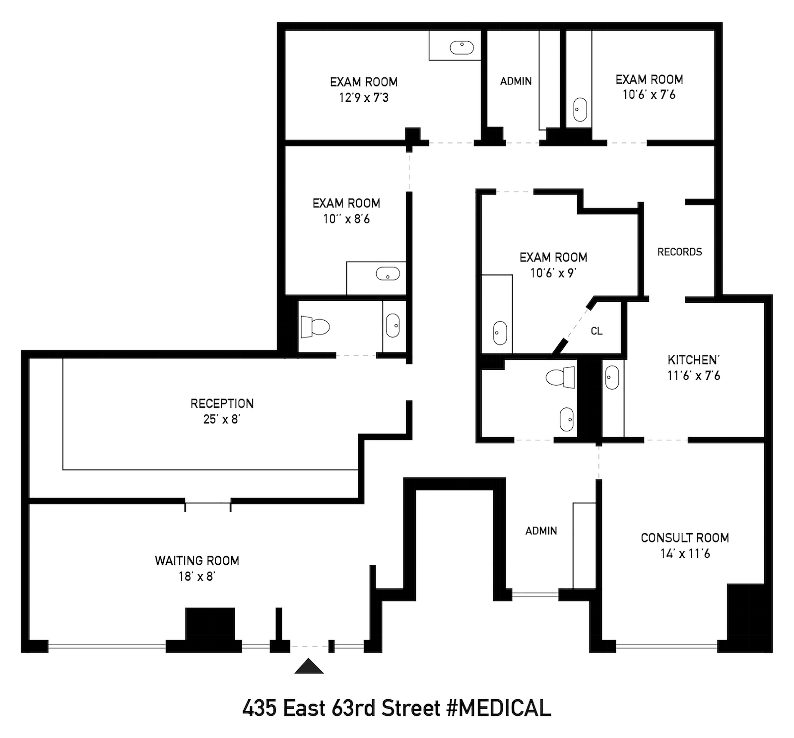 Floorplan for 435 East 63rd Street