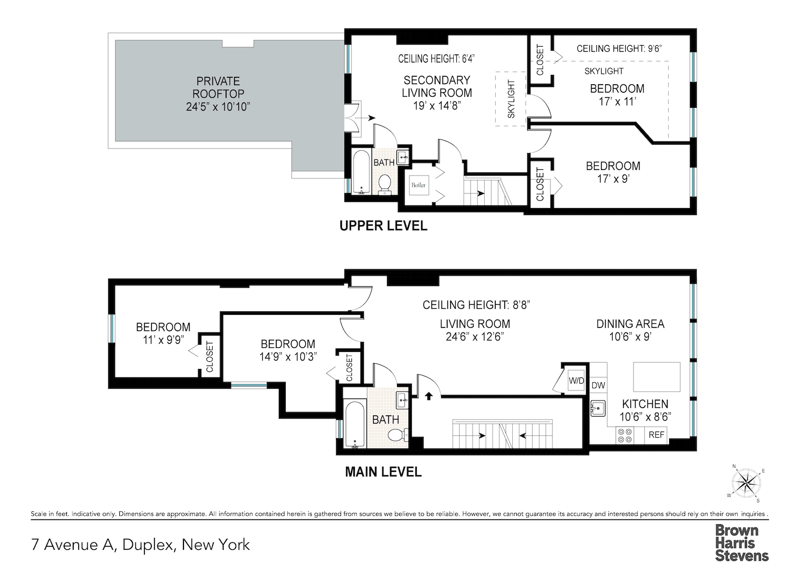Floorplan for 7, Avenue, A, A