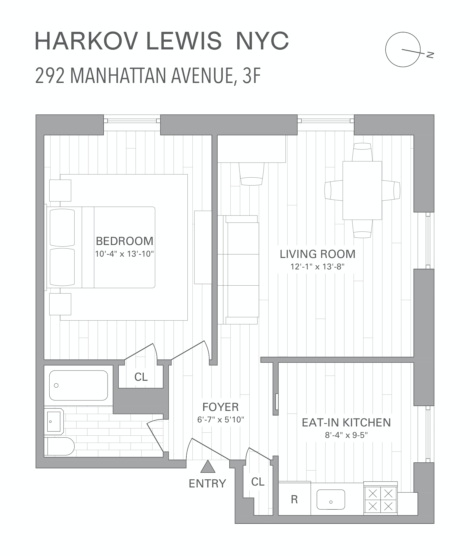Floorplan for 292 Manhattan Avenue