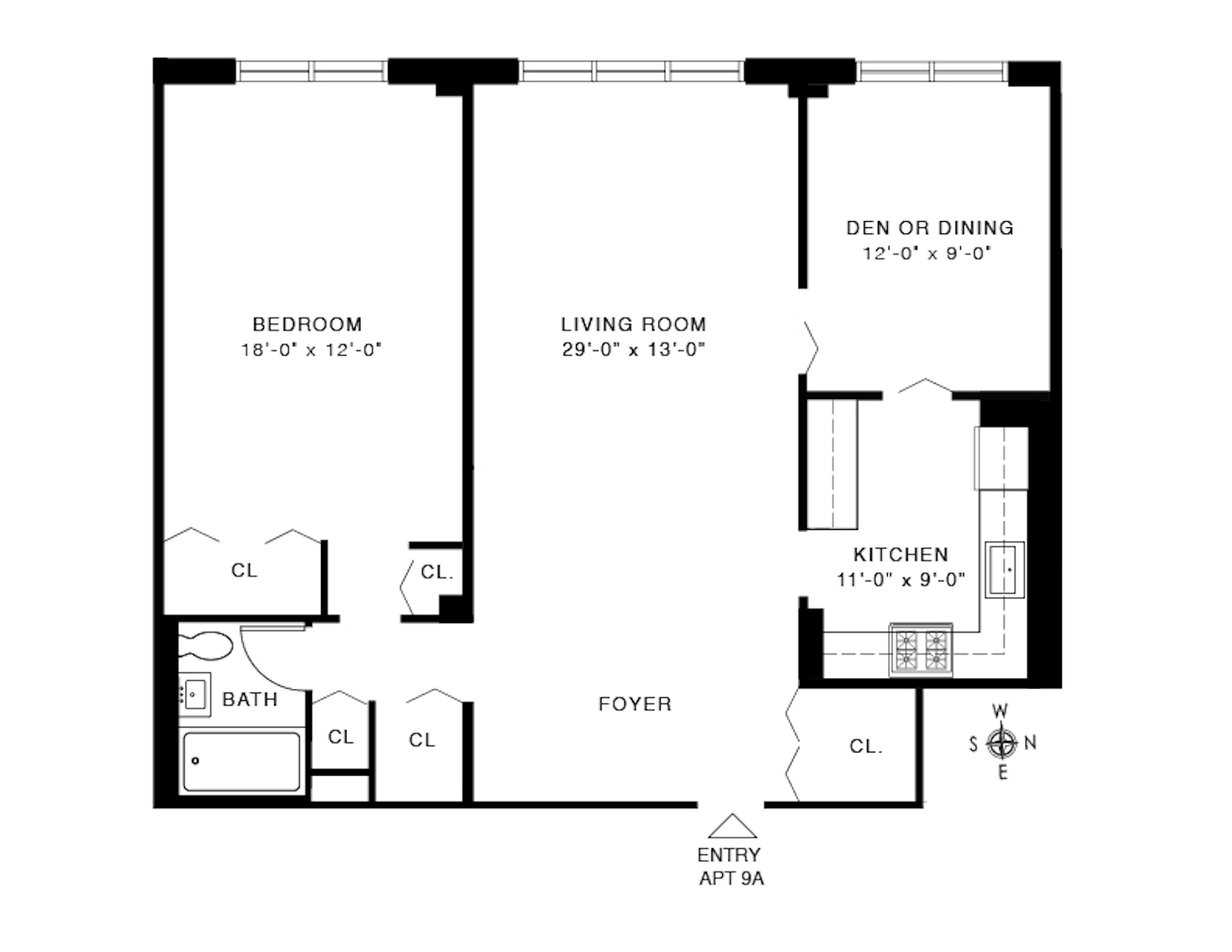 Floorplan for 3935 Blackstone Avenue