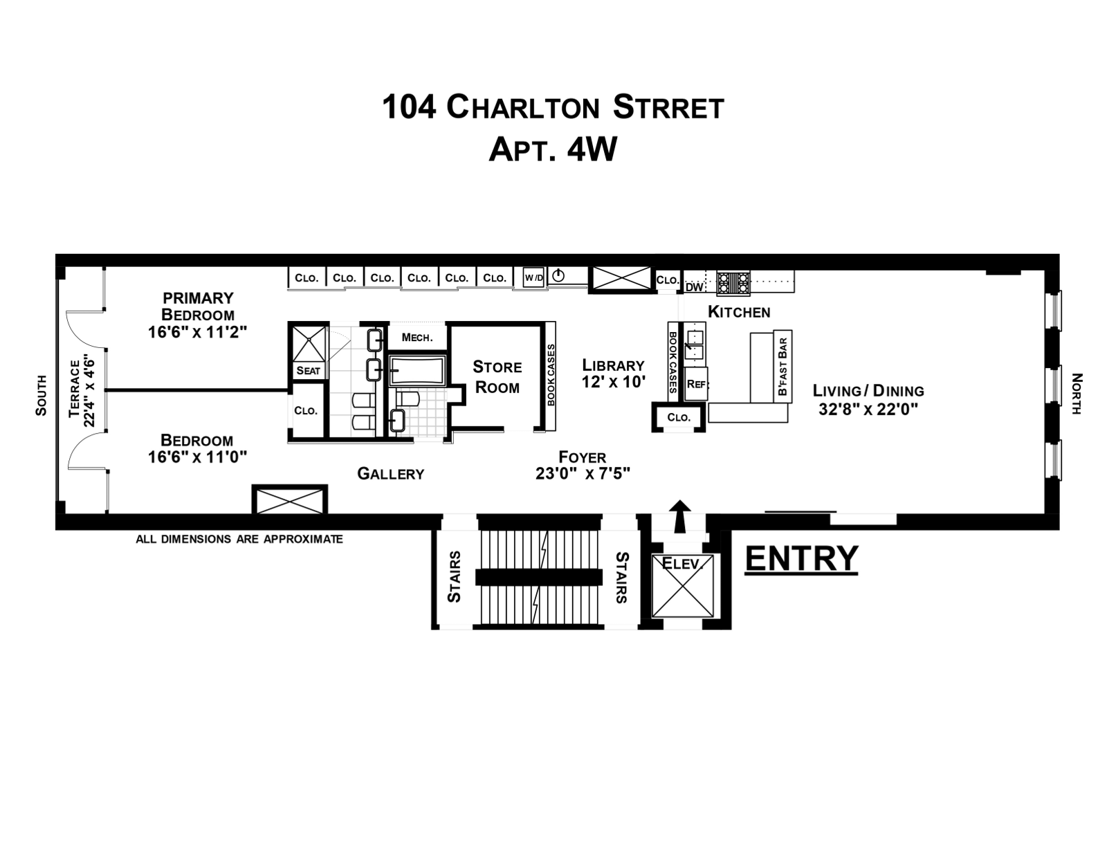 Floorplan for 104 Charlton Street