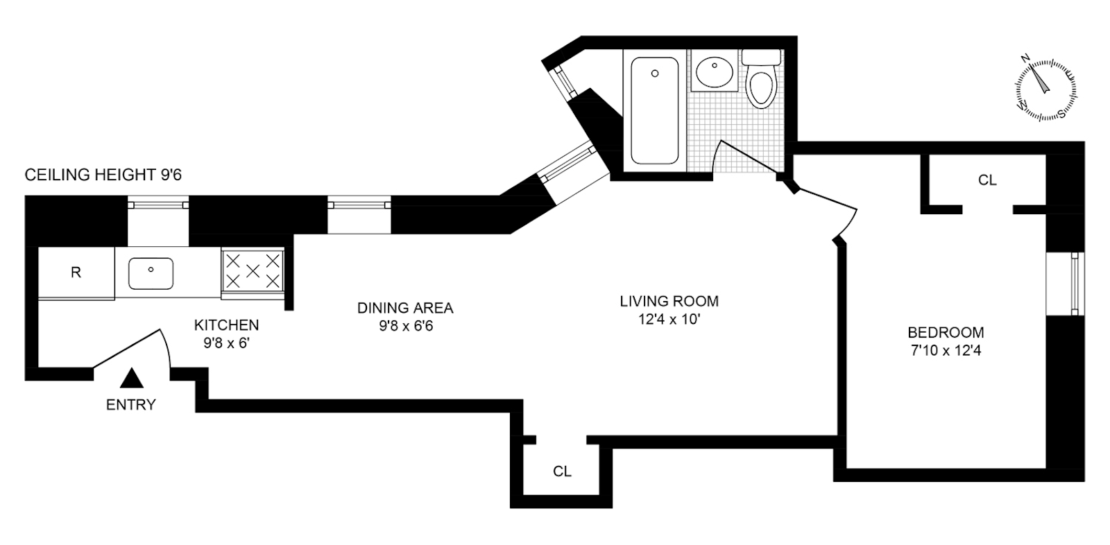 Floorplan for 2159 First Avenue