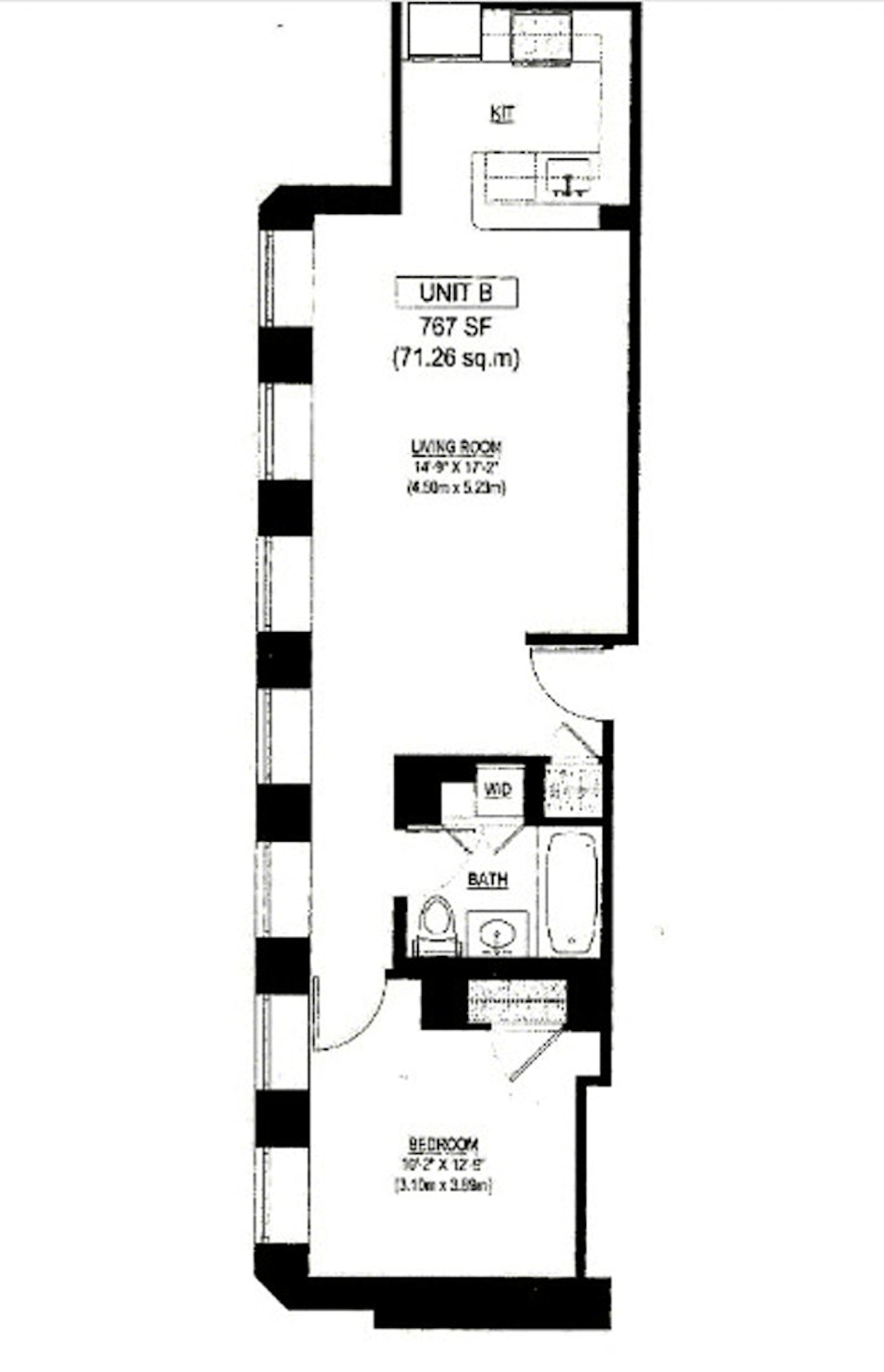Floorplan for 11 East 29th Street, 23B