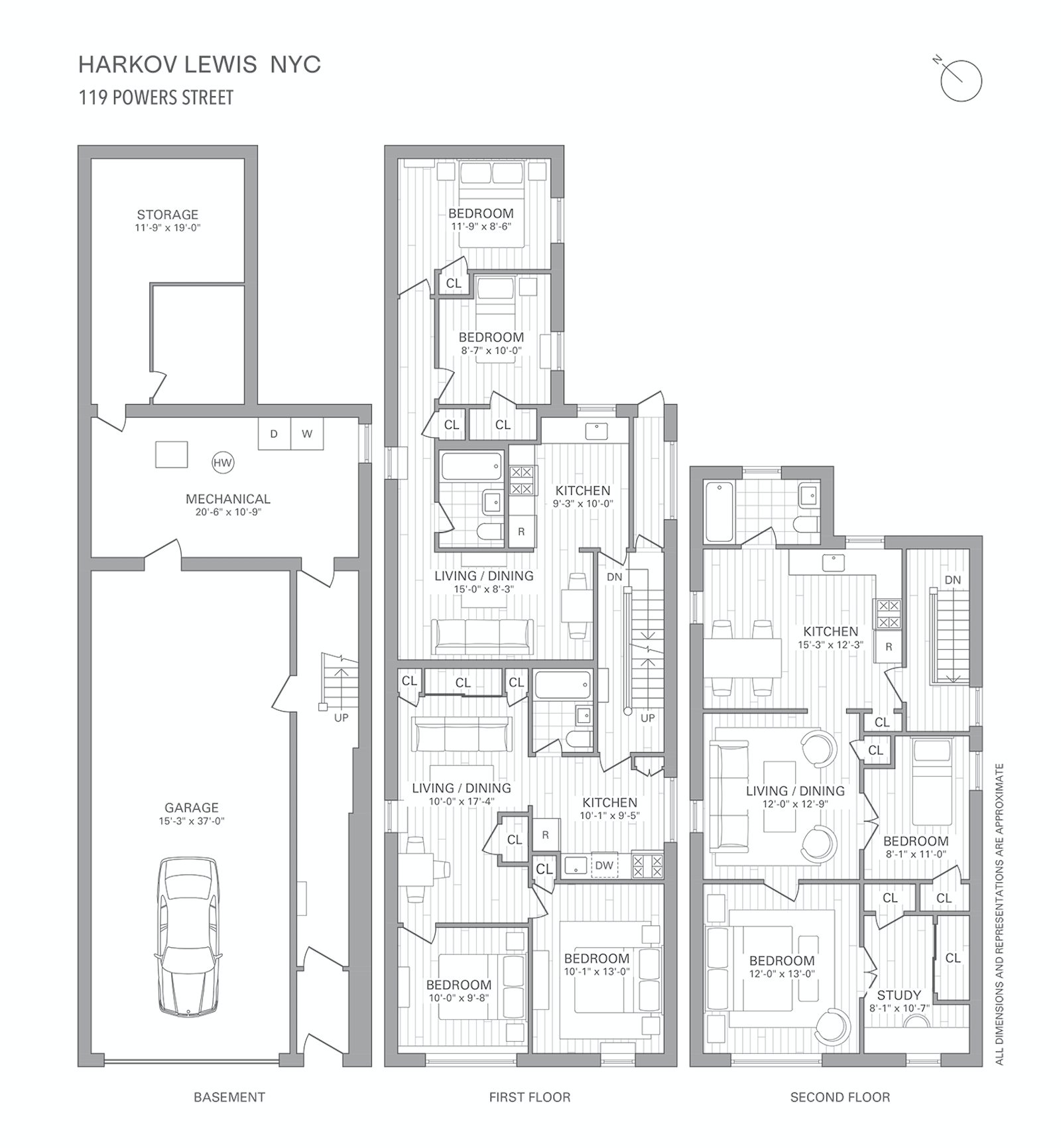Floorplan for 119 Powers Street