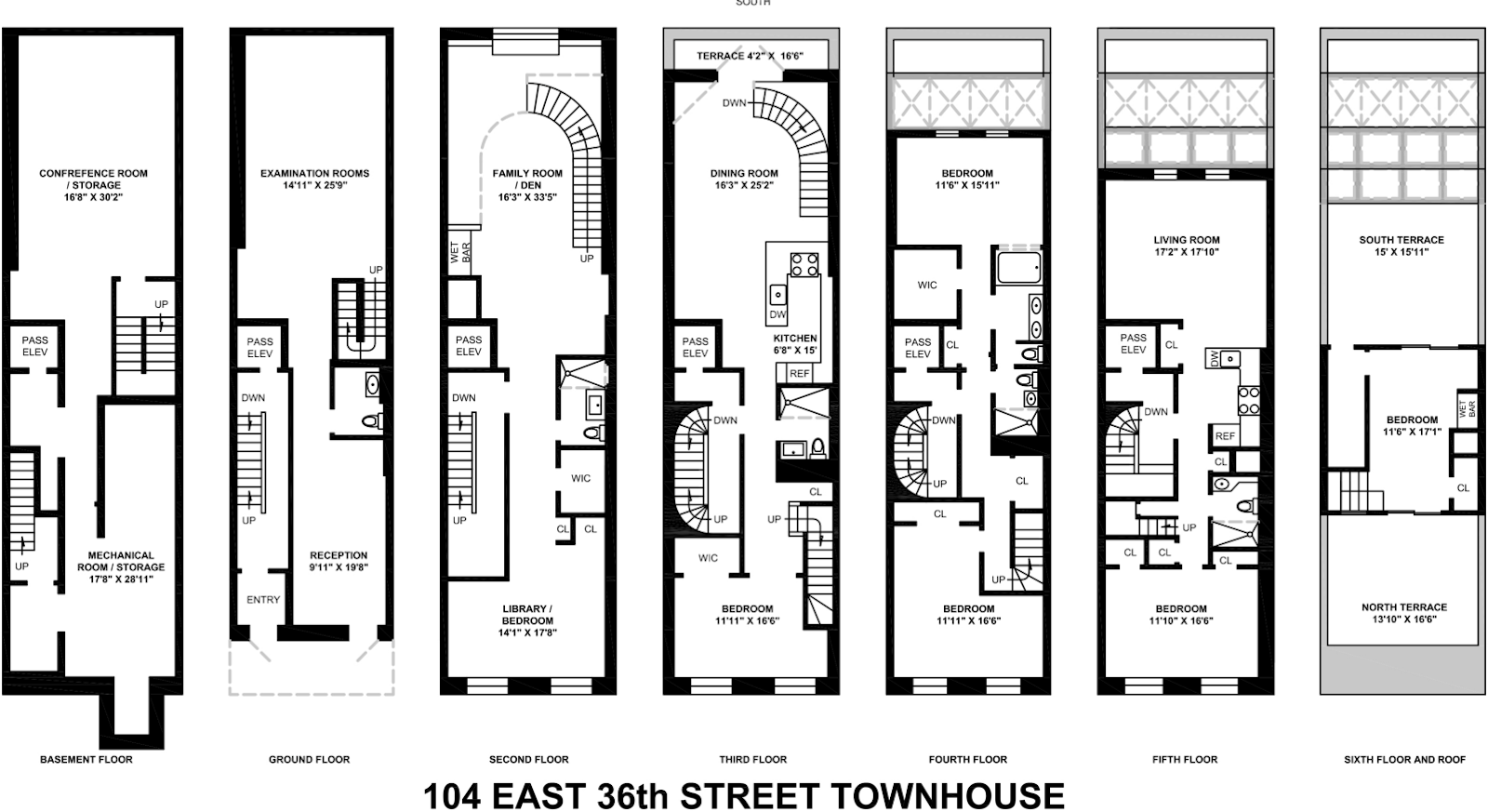 Floorplan for 104 East 36th Street