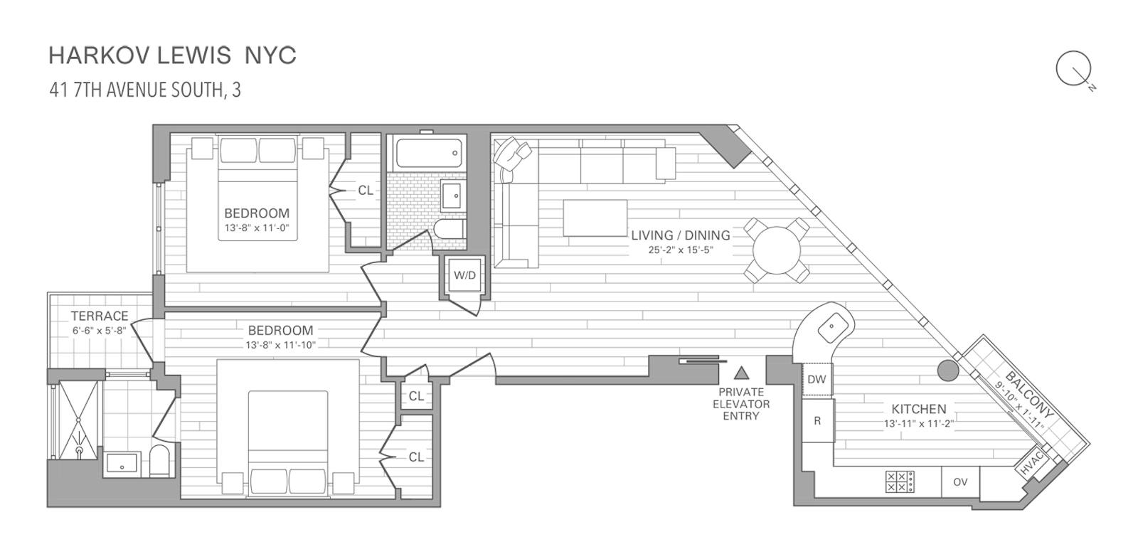 Floorplan for 41 Seventh Avenue South, 3