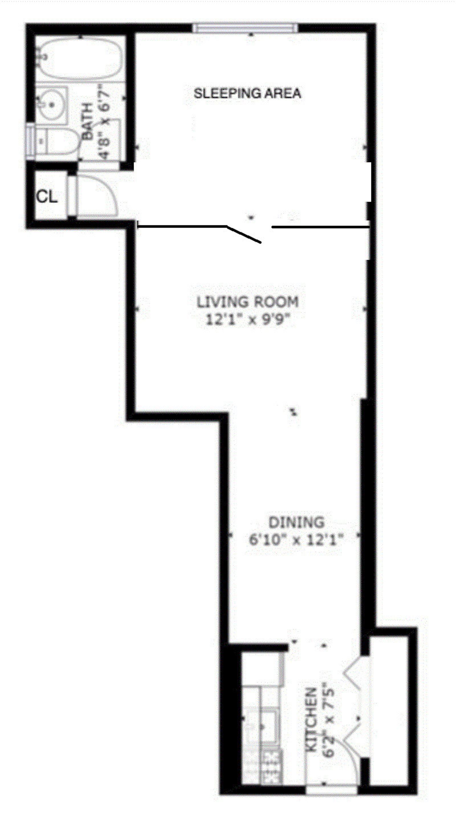 Floorplan for 1420 York Avenue, 5K