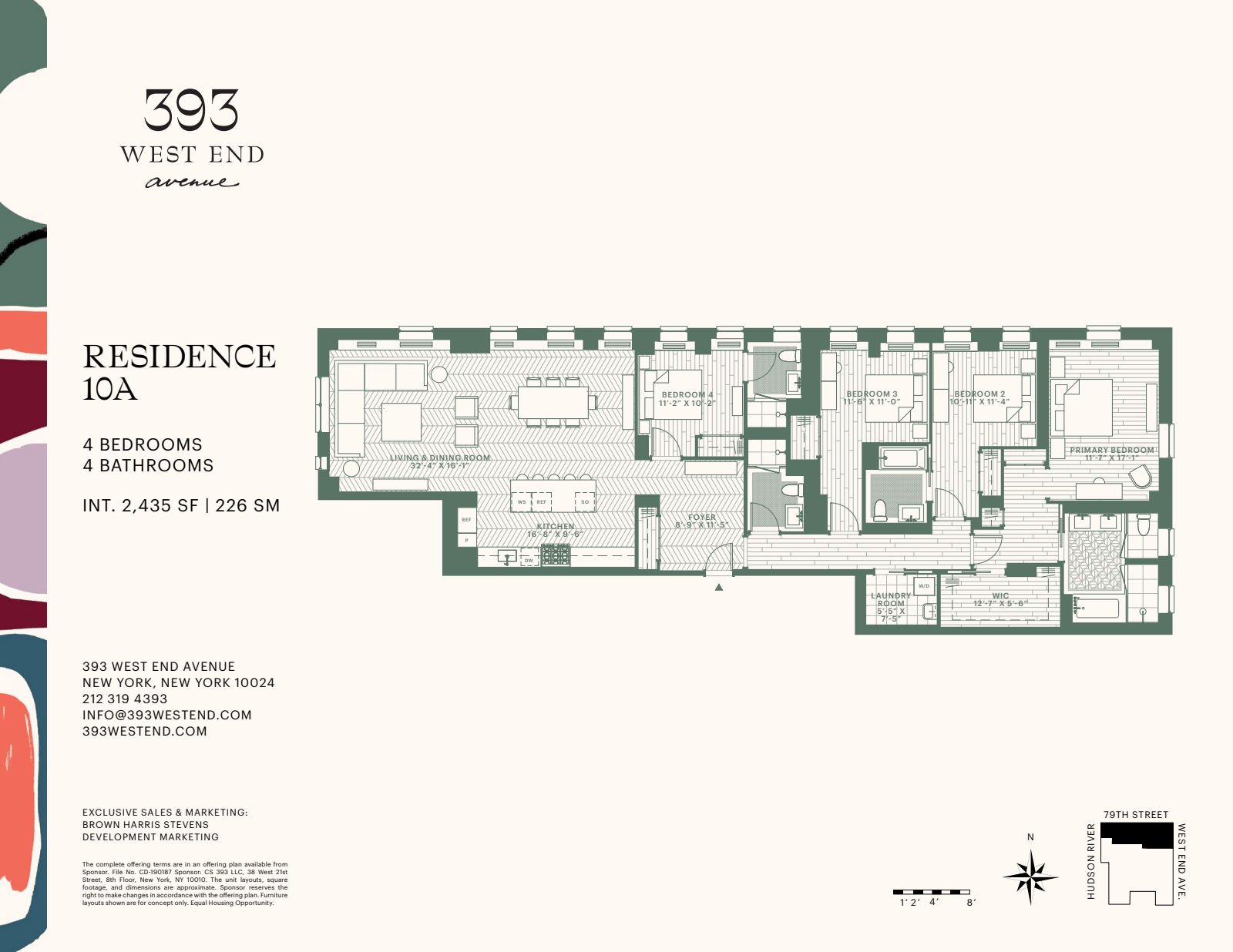 Floorplan for 393 West End Avenue, 10A