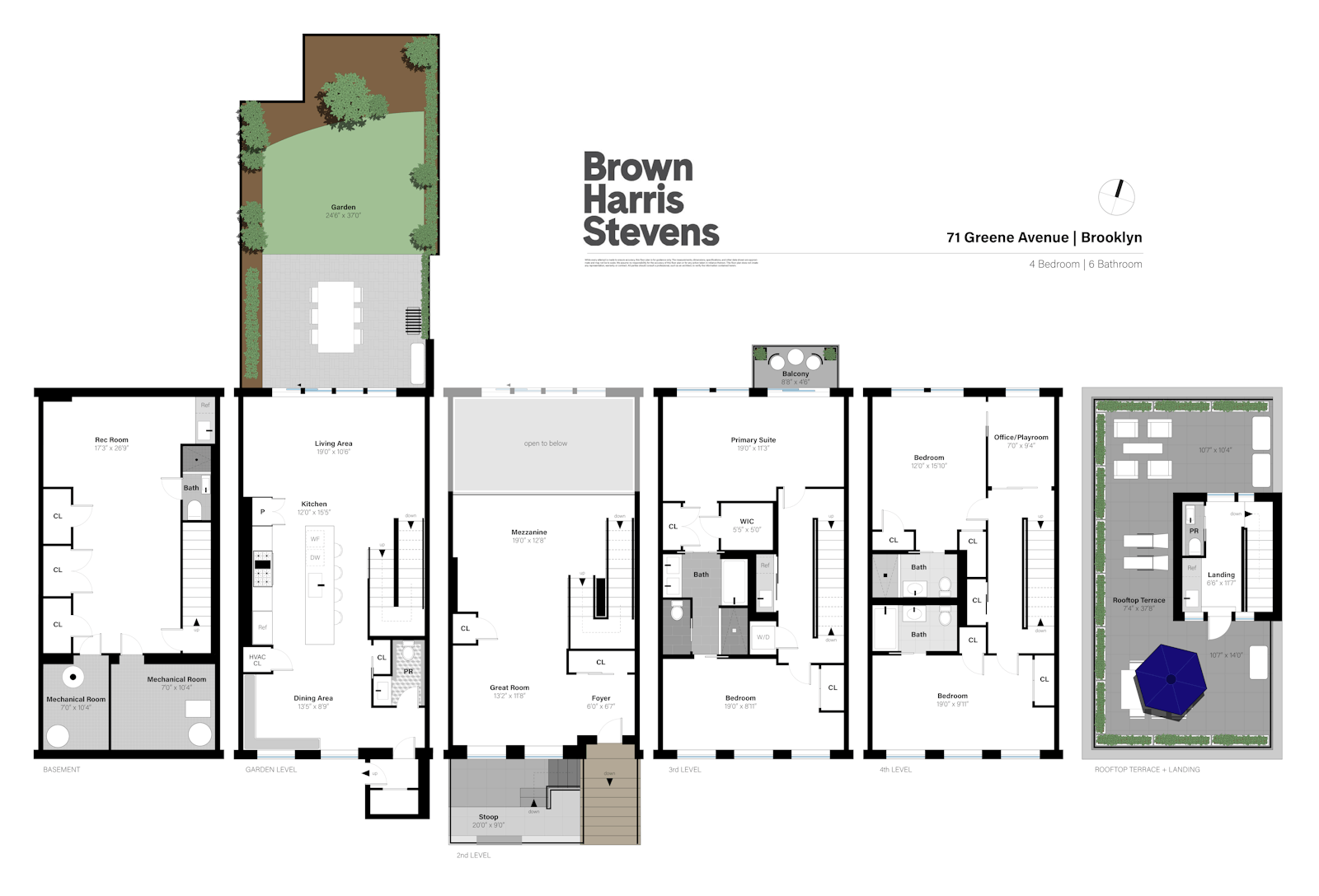Floorplan for 71 Greene Avenue