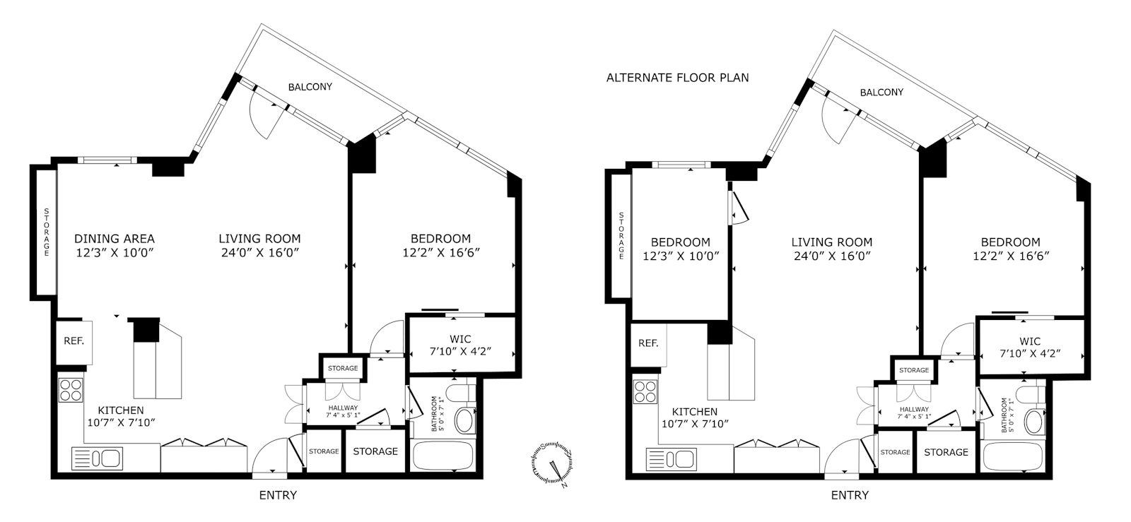 Floorplan for 60 Sutton Place South, 12GN
