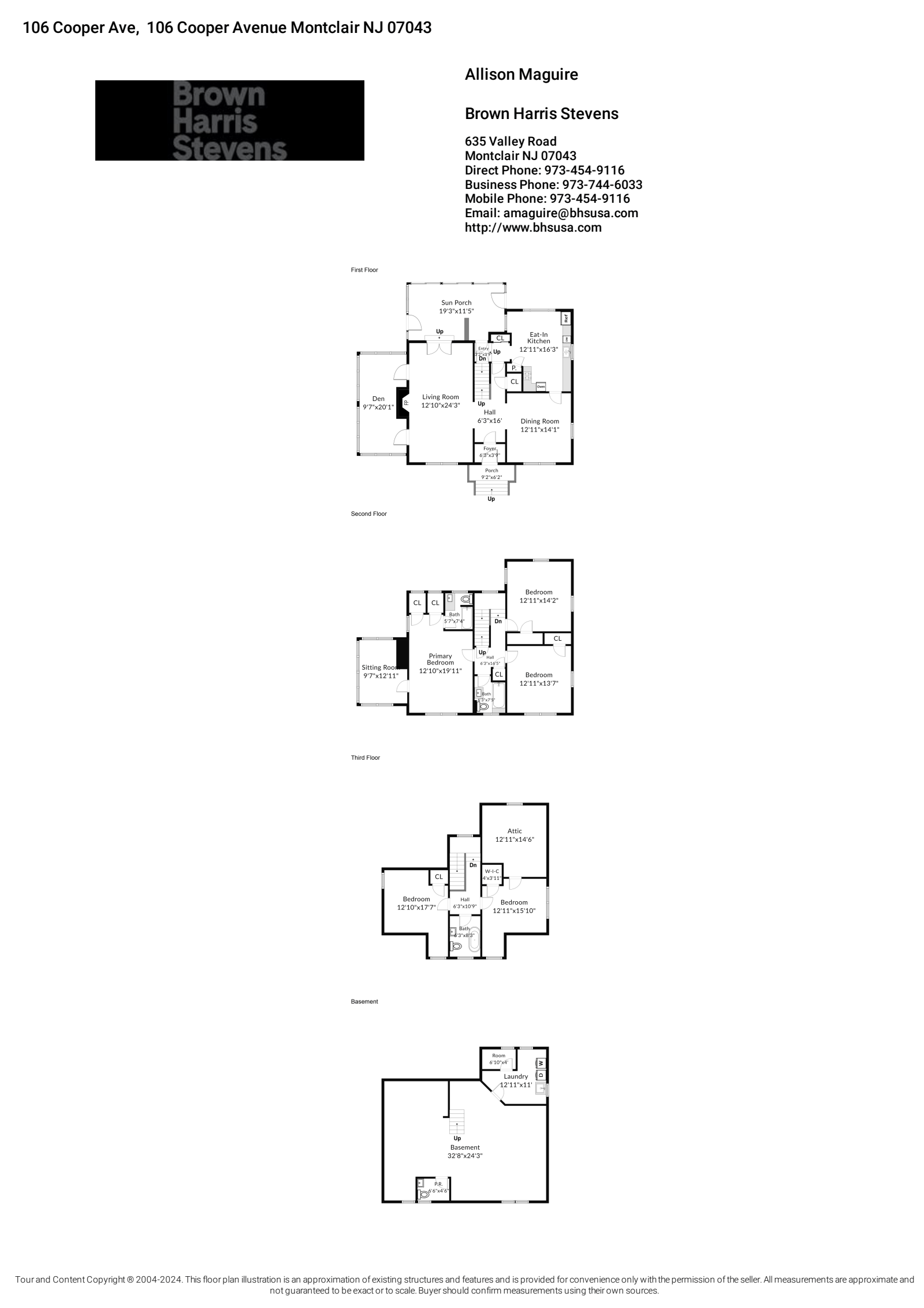 Floorplan for 106 Cooper Avenue