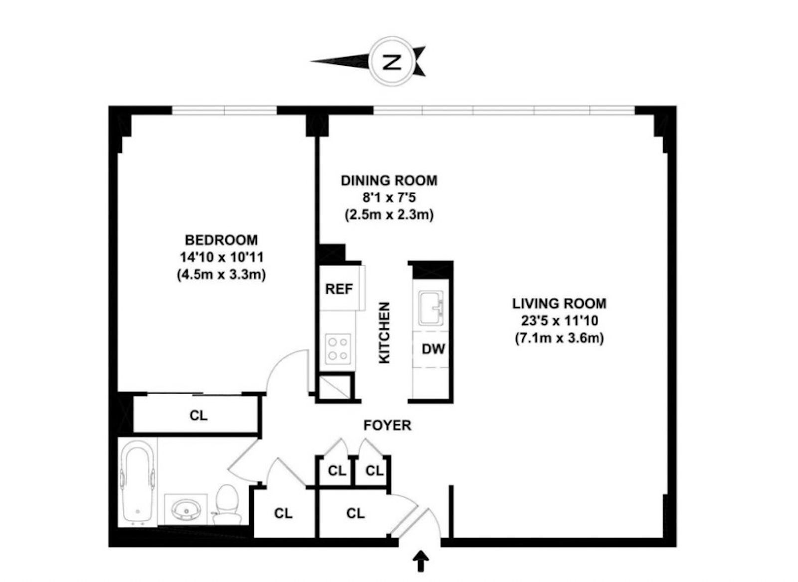 Floorplan for 240 East 76th Street, 10G