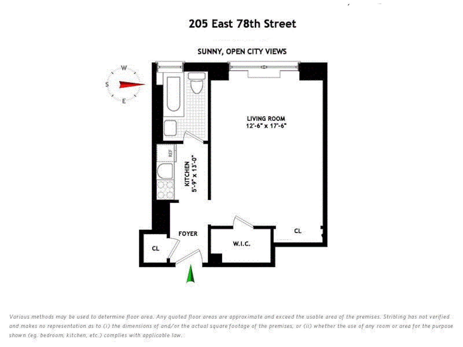 Floorplan for 205 East 78th Street, 11D