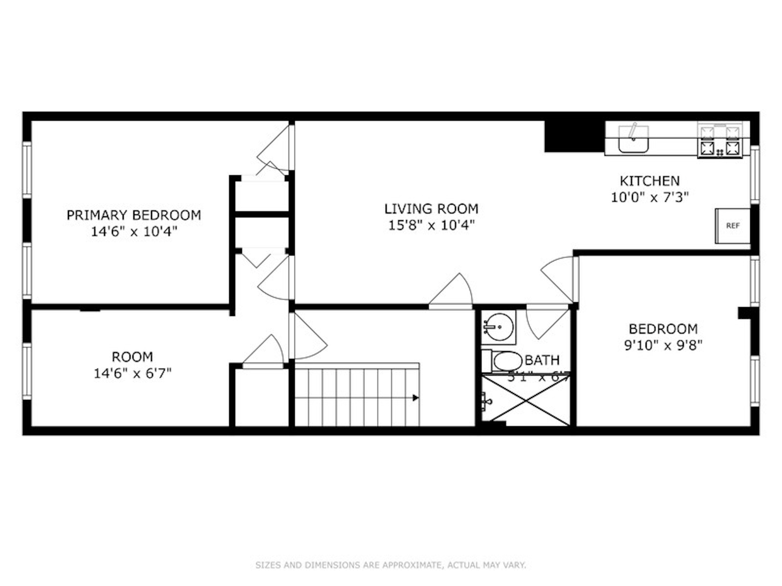 Floorplan for 183, 32nd Street, 3