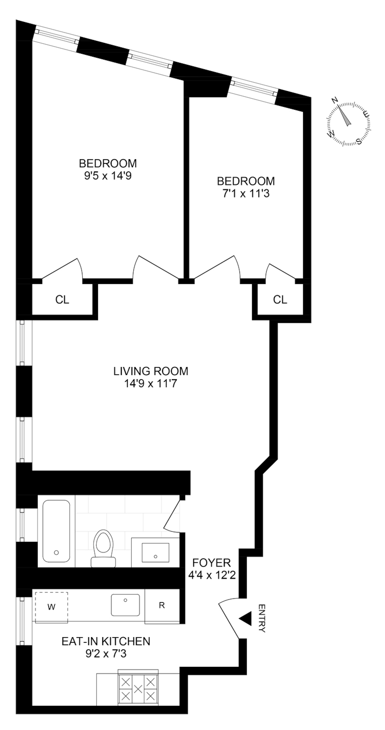 Floorplan for 29 -35 W 119th Street, 5
