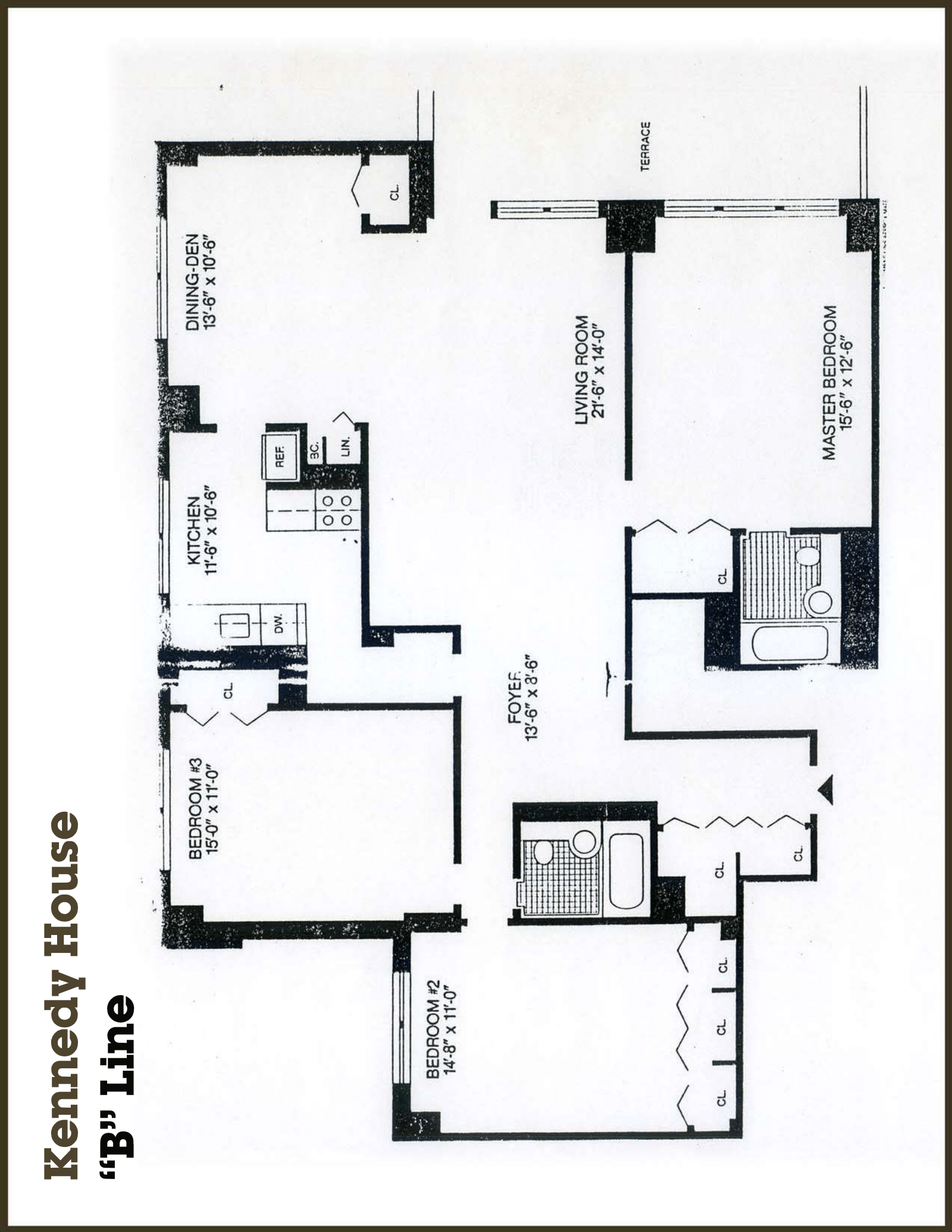 Floorplan for 110-11 Queens Blvd, 15B