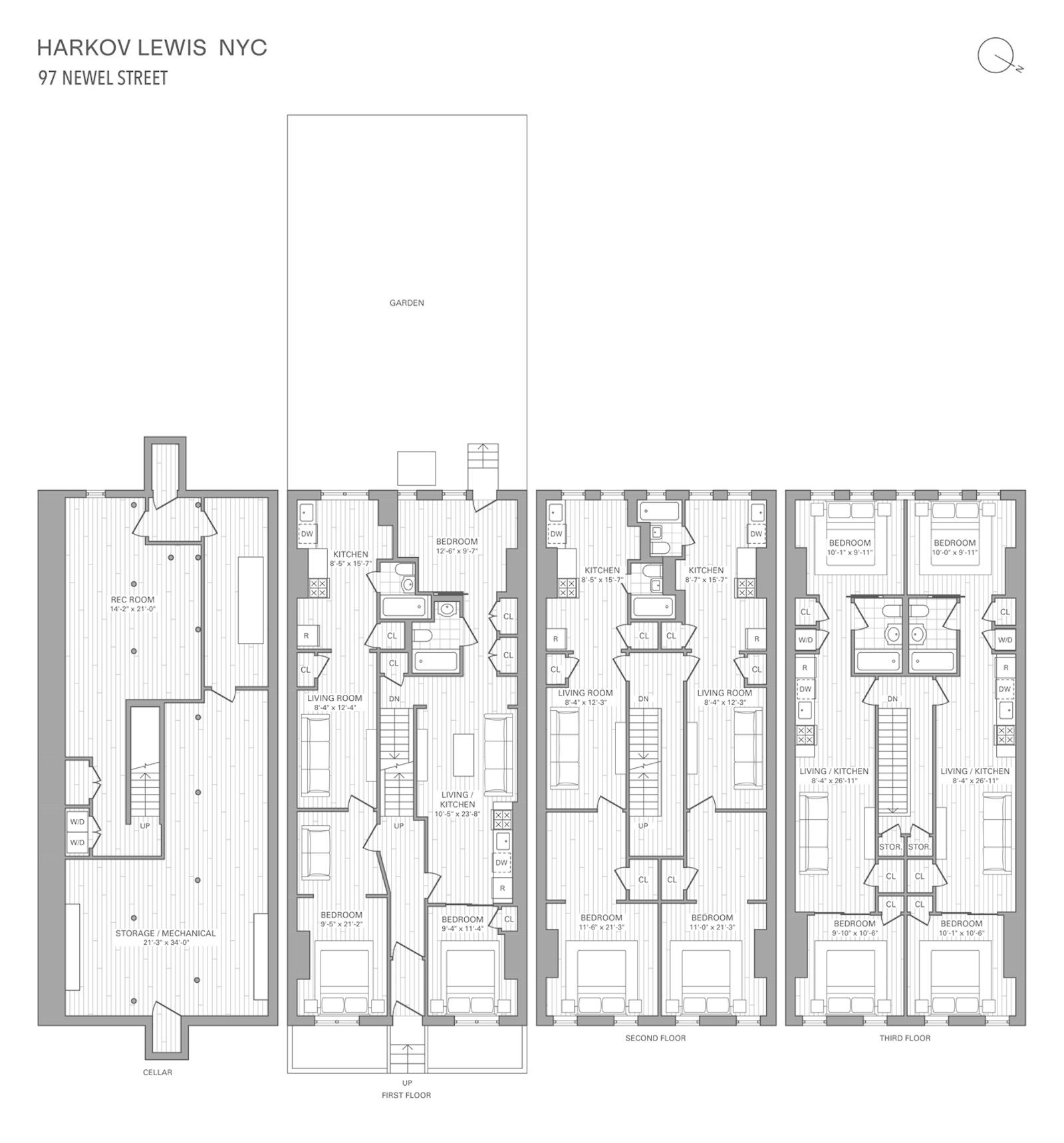 Floorplan for 97 Newel Street
