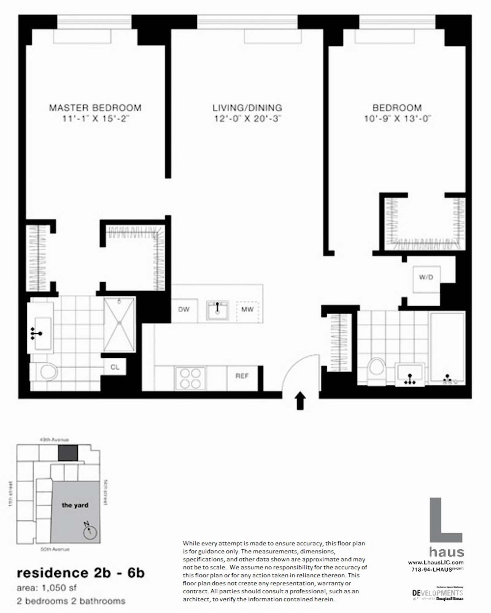 Floorplan for 11 -02 49th Avenue, 3B