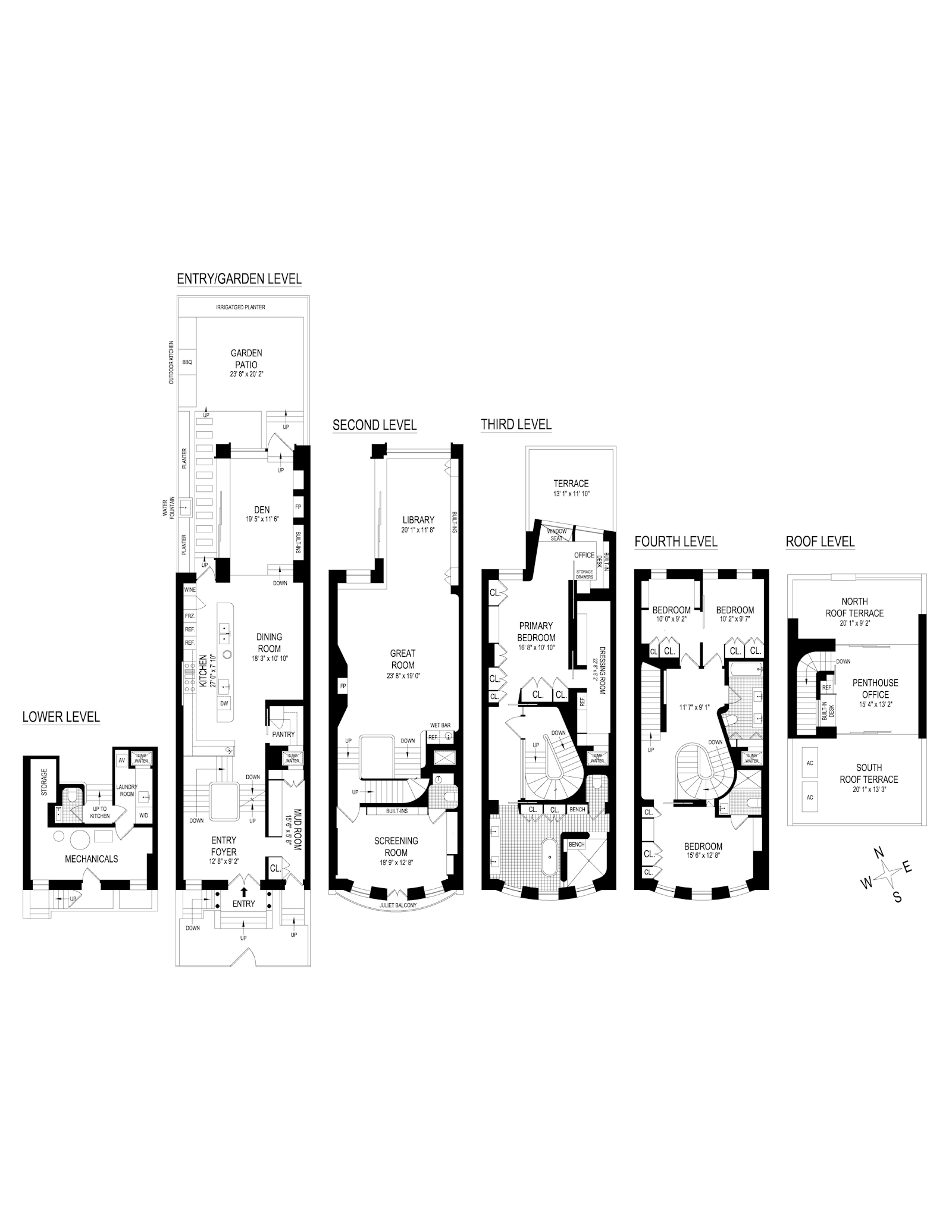 Floorplan for 535 1st Street