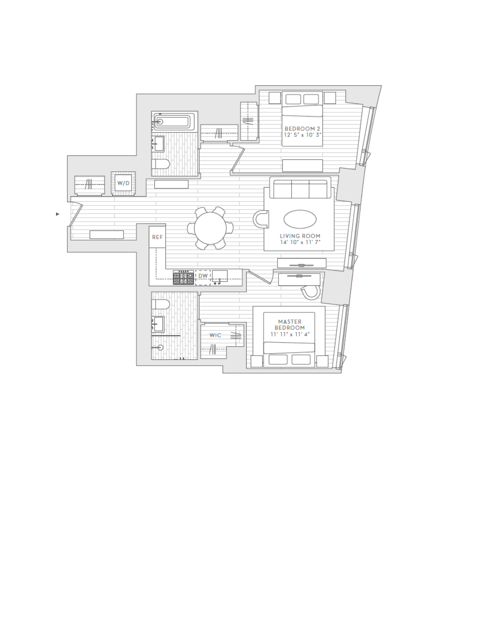 Floorplan for 11 Hoyt Street, 24G