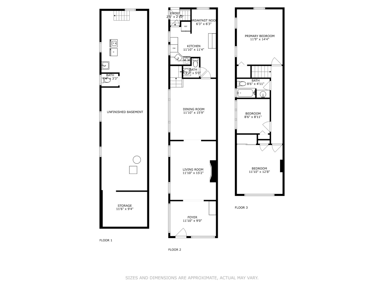 Floorplan for 3316 Farragut Road