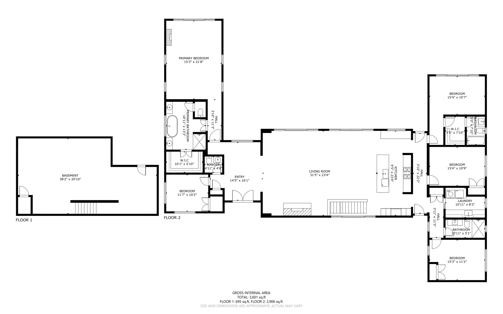 Floorplan for 383 Mitchell Street