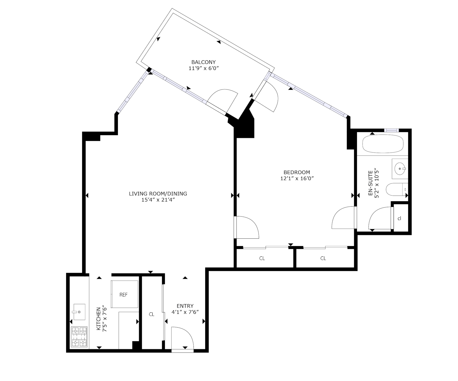Floorplan for 60 Sutton Place South, 9FN