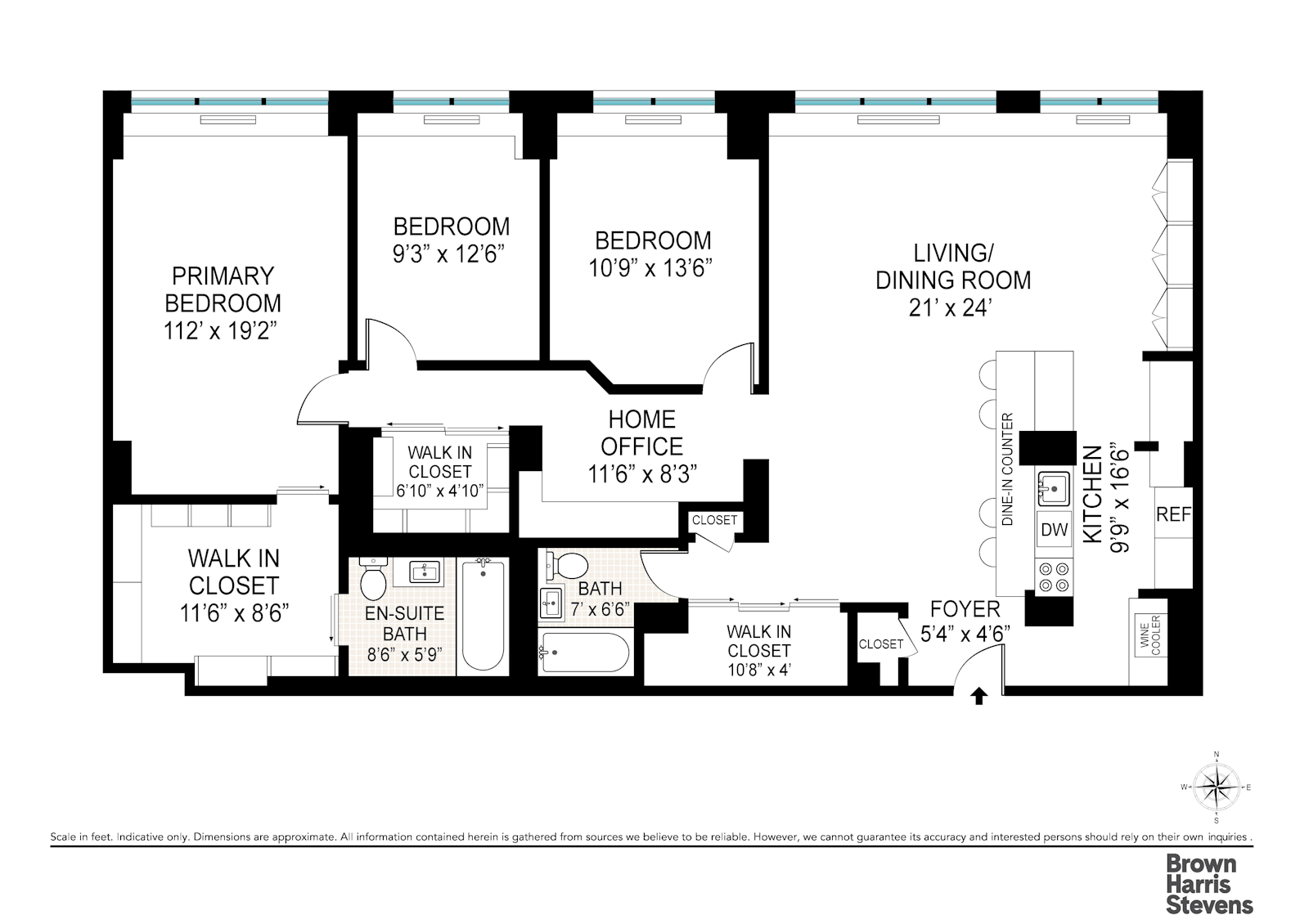 Floorplan for 10 West 15th Street, 310