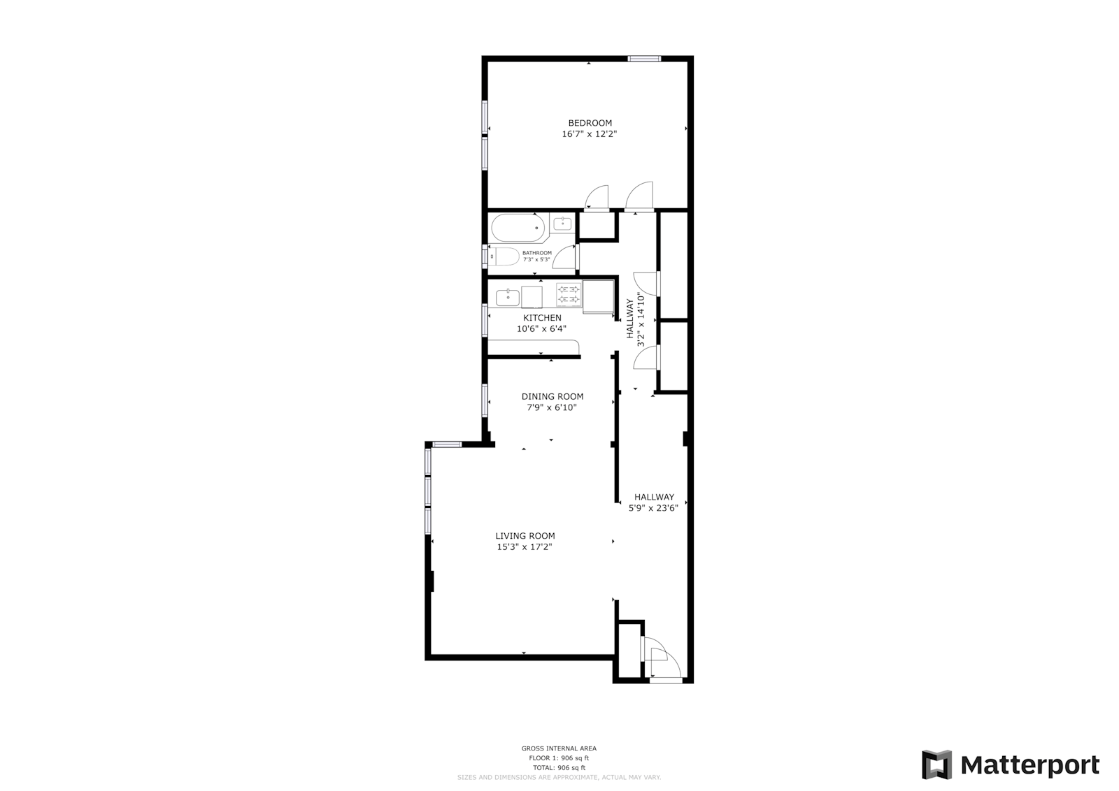 Floorplan for 5420 Netherland Avenue, B42