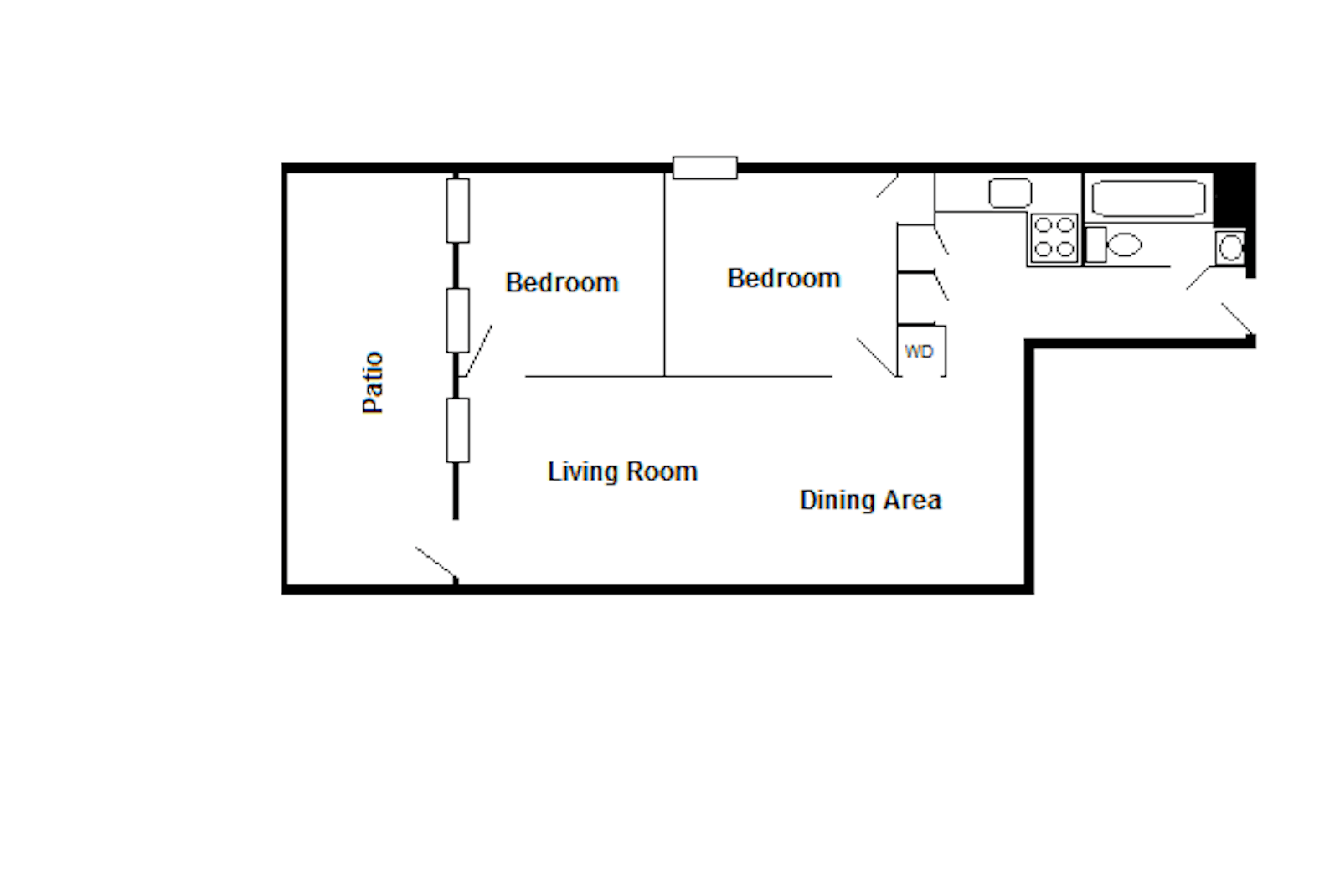 Floorplan for 35 Essex Street, 2A