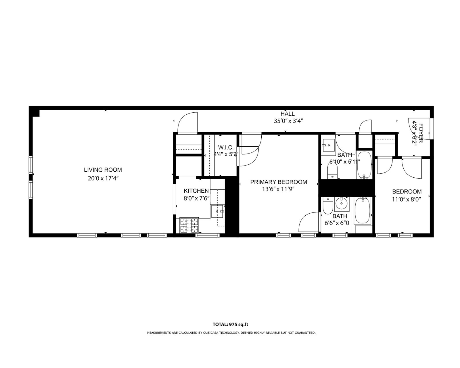 Floorplan for 2787 Kennedy Blvd, 115