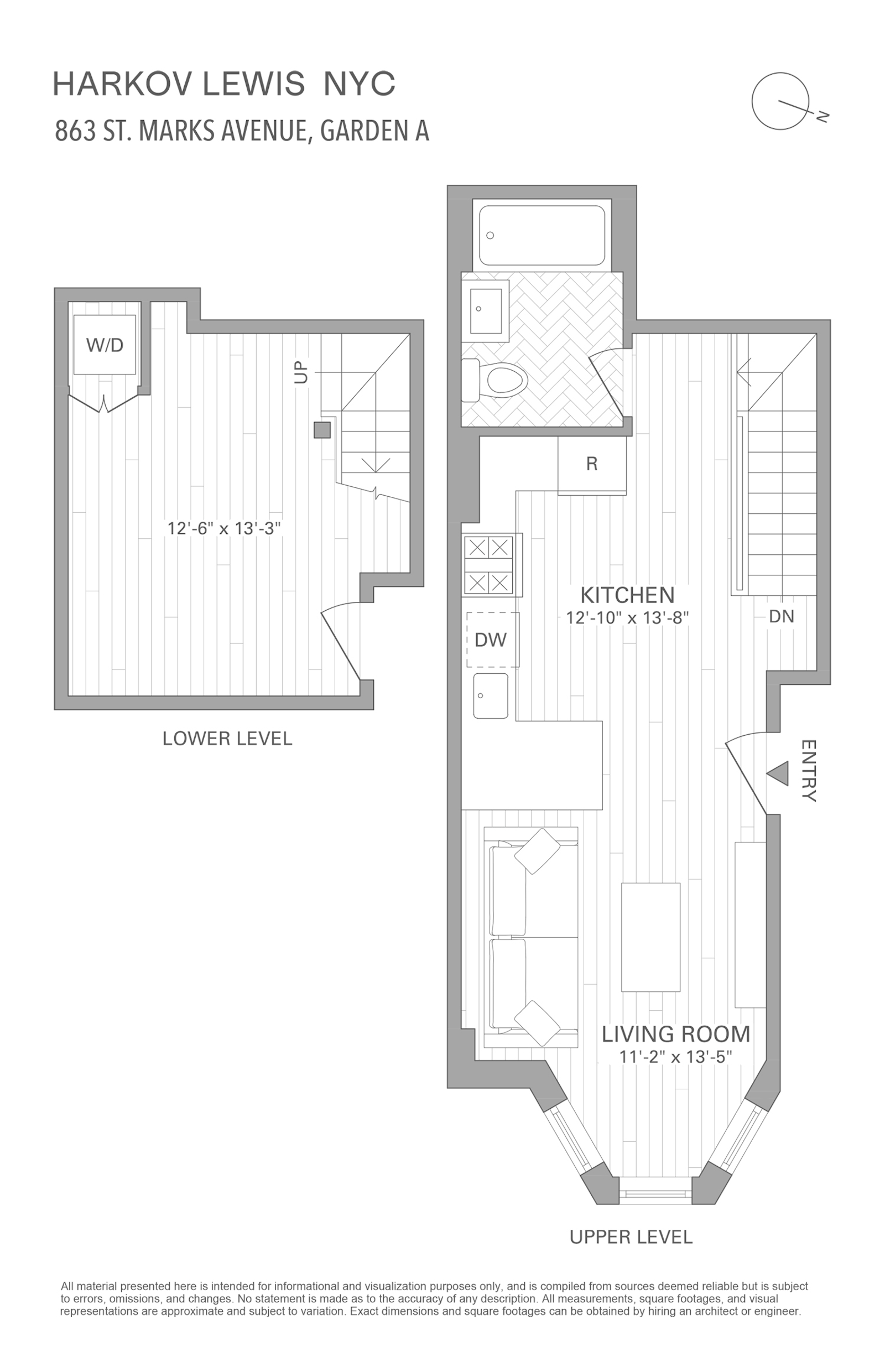 Floorplan for 863 Saint Marks Avenue, GARDENA