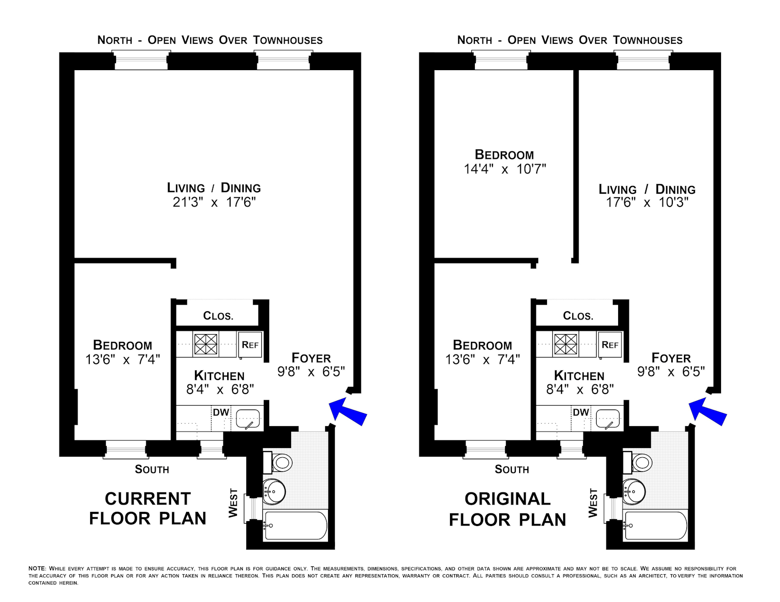 Floorplan for 45 West 11th Street, 8C