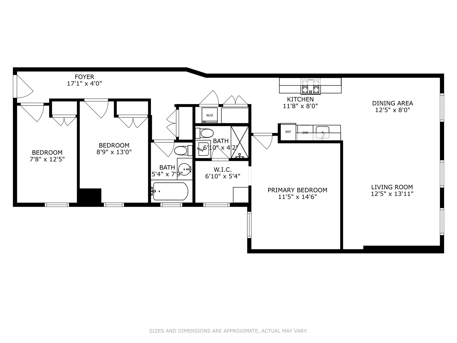 Floorplan for 195 Prospect Park West, 1C