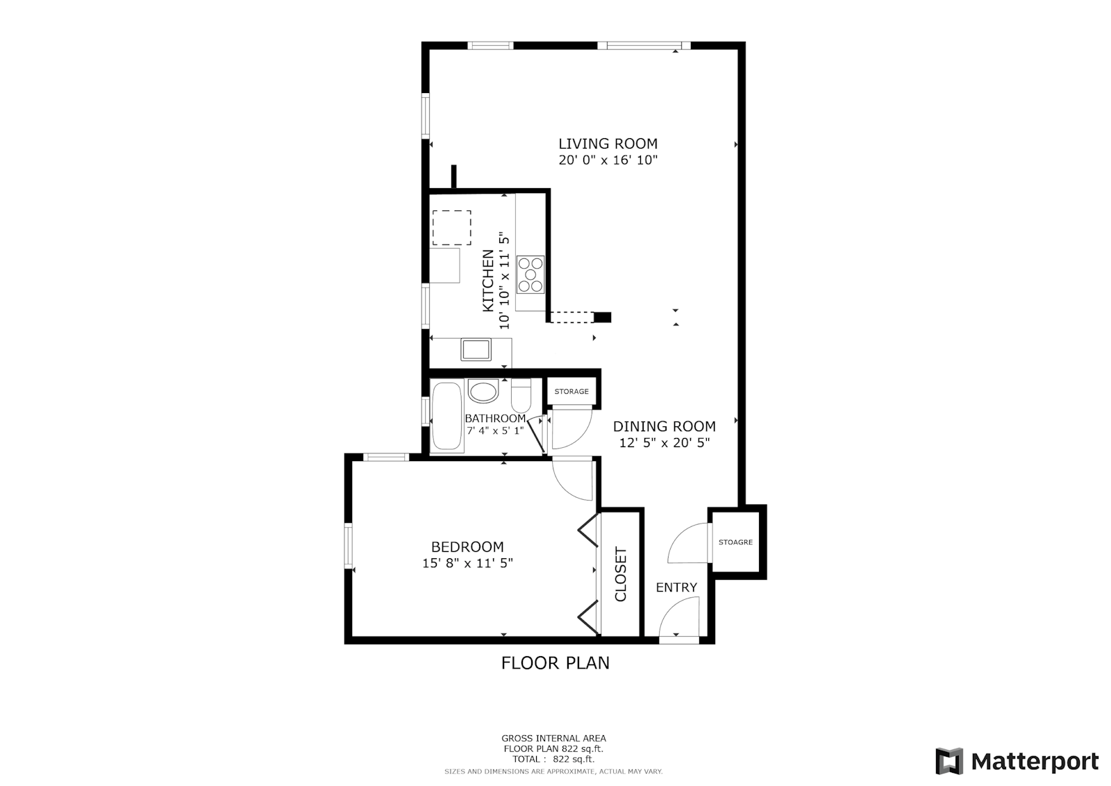 Floorplan for 3840 Greystone Avenue, 2O