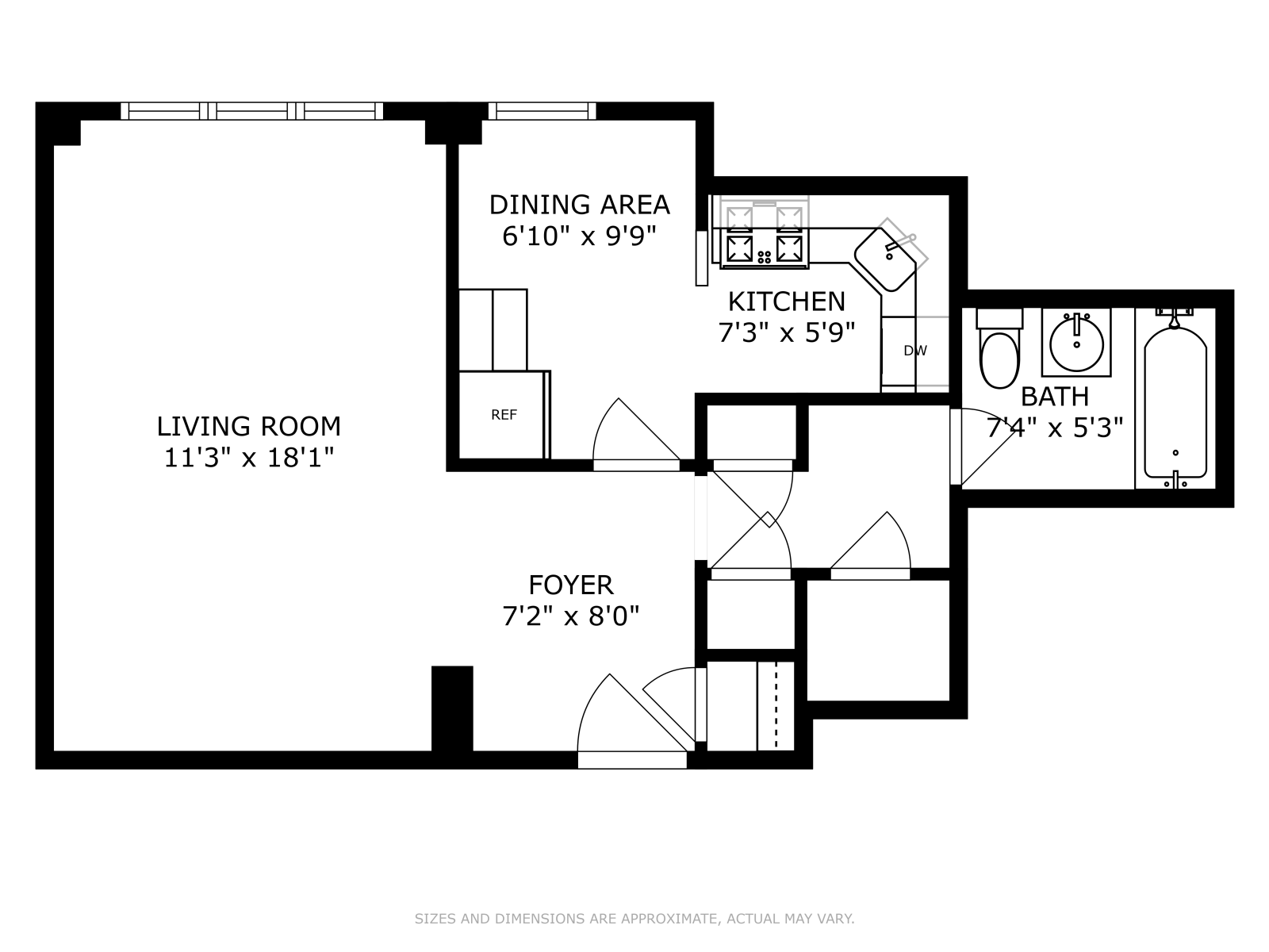 Floorplan for 67 -76 Booth Street, 6P