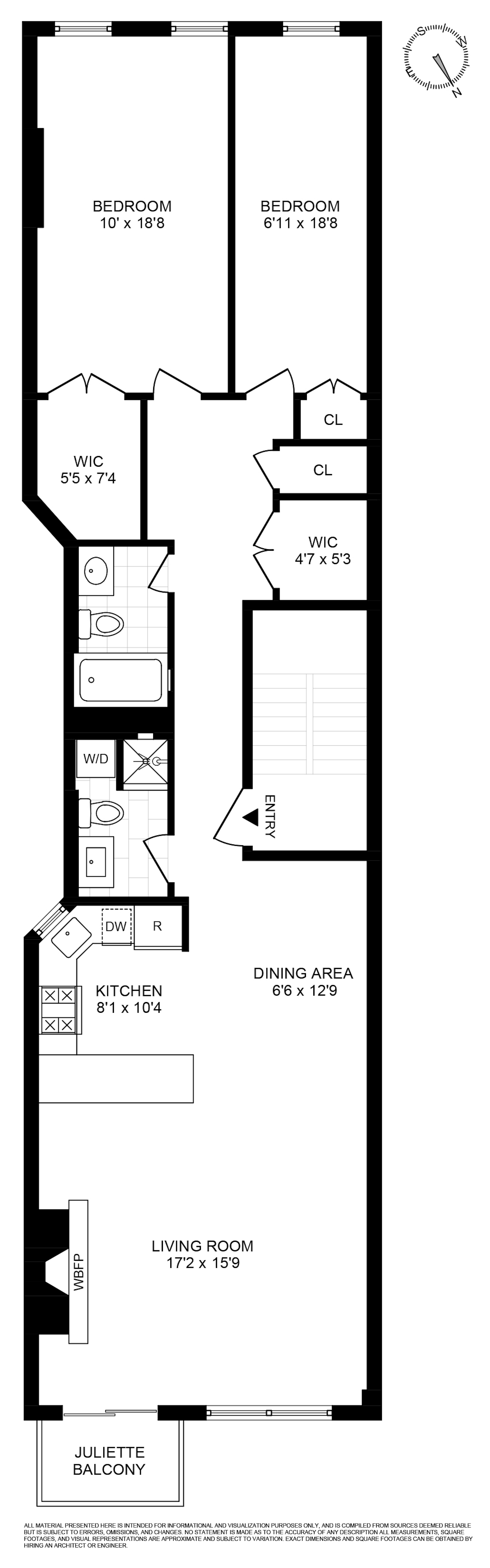 Floorplan for 432 East 85th Street, 3