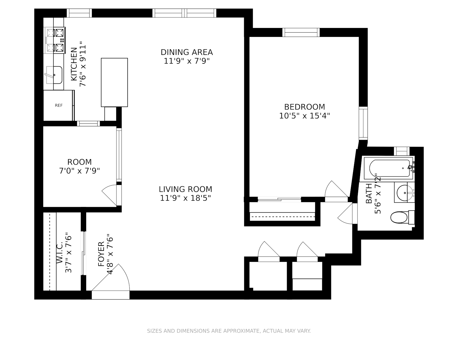 Floorplan for 66-10 Yellowstone Bouleva, 5I