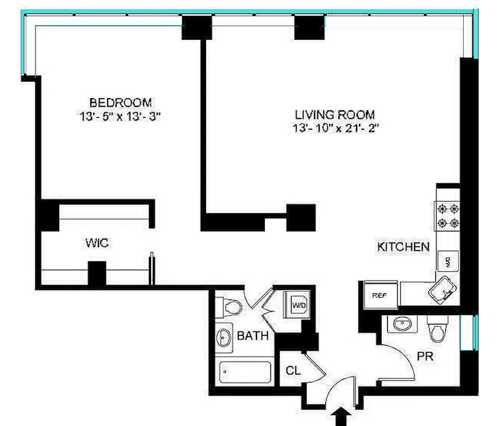 Floorplan for 11 East 29th Street, 39C