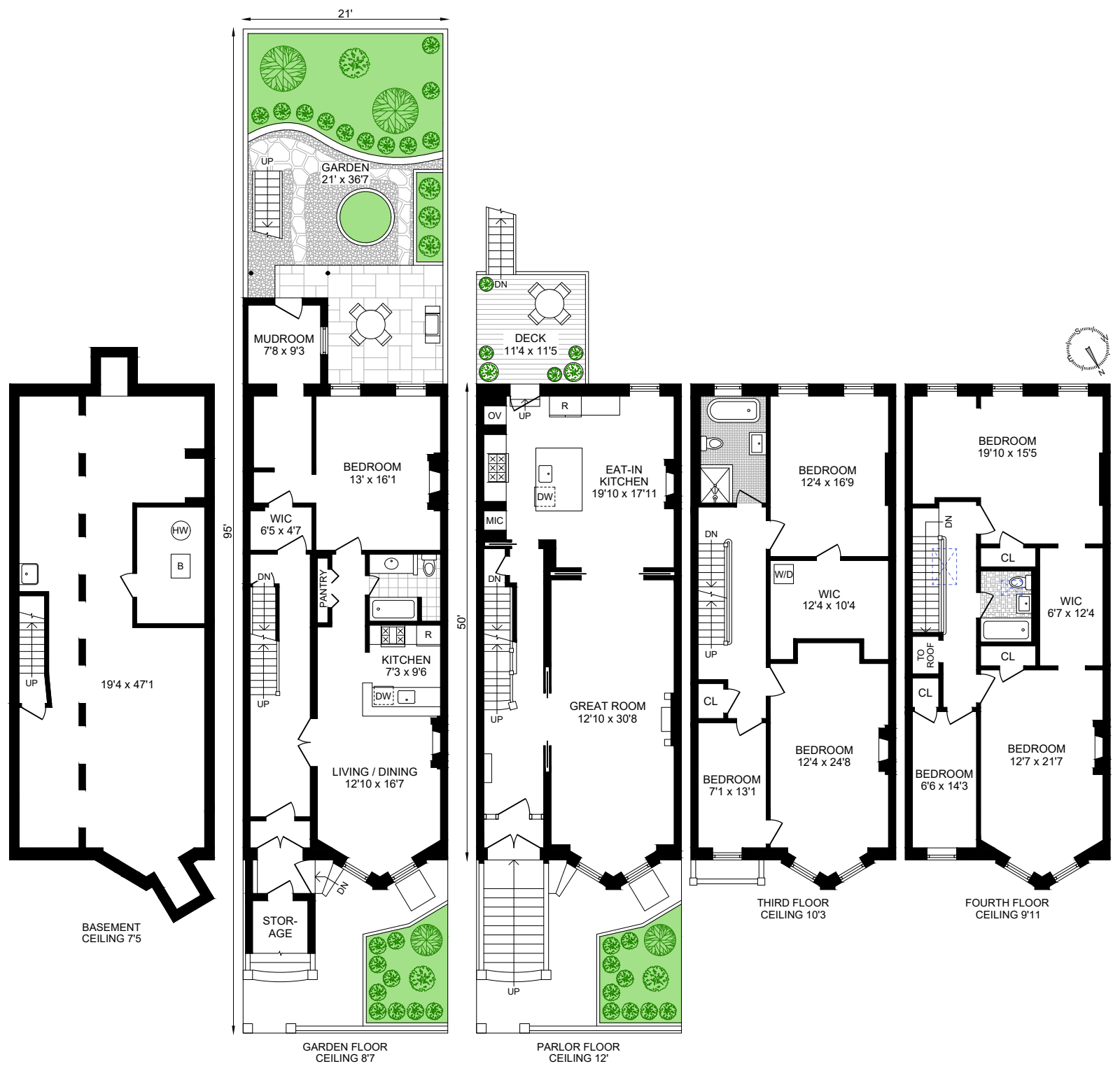 Floorplan for 820 Union Street